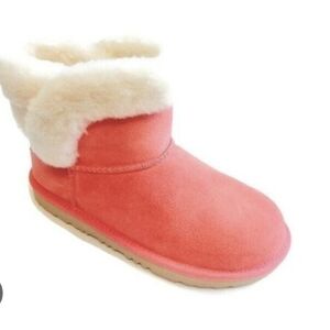 UGG Kids Coral Shearling Boots